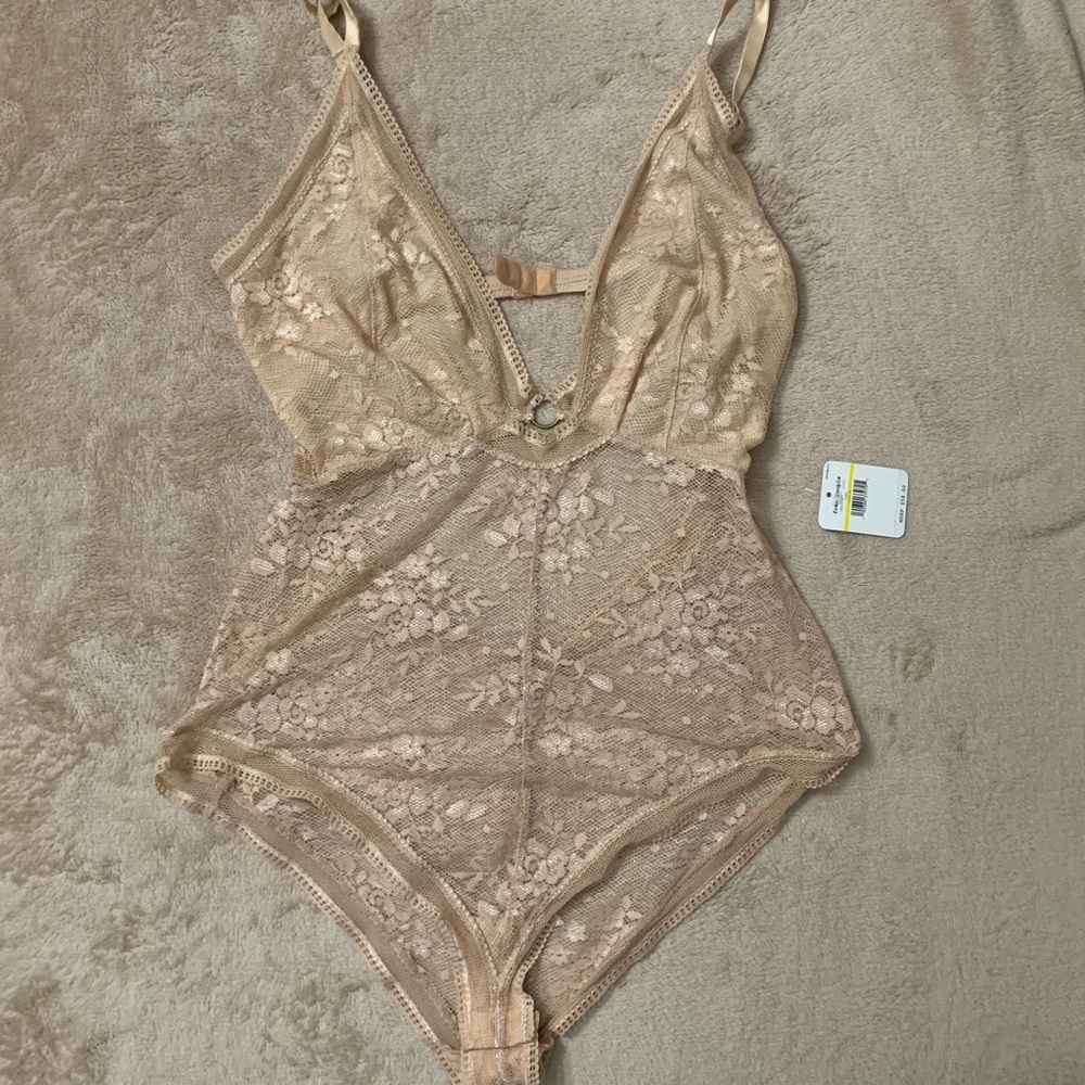 Free People lace bodysuit
